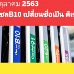 กรมธุรกิจพลังงาน ย้ำ 1 ต.ค. 63 ทุกปั๊มเปลี่ยนชื่อดีเซลบี10 เป็น “ดีเซล”, Whale Energy Station