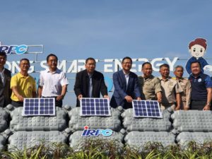 ไออาร์พีซี โชว์นวัตกรรมทุ่นโซลาร์ลอยน้ำใช้เม็ดพลาสติก “POLIMAXX” ใหญ่สุดในภูมิภาค, Whale Energy Station