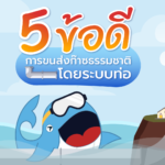 5 ข้อดีของการขนส่งก๊าซธรรมชาติโดยระบบท่อ, Whale Energy Station