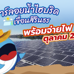 โซลาร์ลอยน้ำไฮบริดเขื่อนสิรินธรพร้อมจ่ายไฟต.ค. 2564, Whale Energy Station