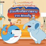 อารมณ์ดีขึ้นกับพี่วาฬและคุณช้าง ด้วยเสียงที่หลากหลายจาก Moodly, Whale Energy Station