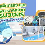 หน่วยคัดกรอง และโรงพยาบาลสนามครบวงจรแบบ End-to-End โดยกลุ่ม ปตท., Whale Energy Station