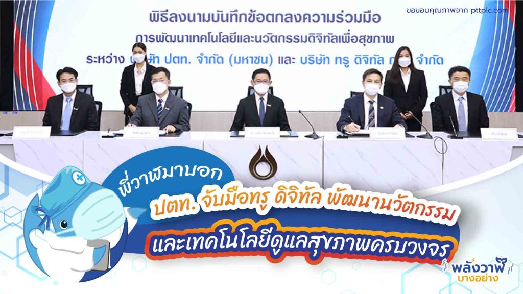 พี่วาฬมาบอก ปตท. จับมือทรู ดิจิทัล พัฒนานวัตกรรมและเทคโนโลยีดูแลสุขภาพครบวงจร, Whale Energy Station