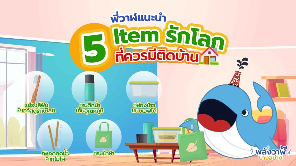 พี่วาฬแนะนำ 5 Item รักโลกที่ควรมีติดบ้าน, Whale Energy Station