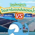 ใครใหญ่กว่า โซลาร์เซลล์ลอยน้ำ อเมริกา VS ไทย, Whale Energy Station