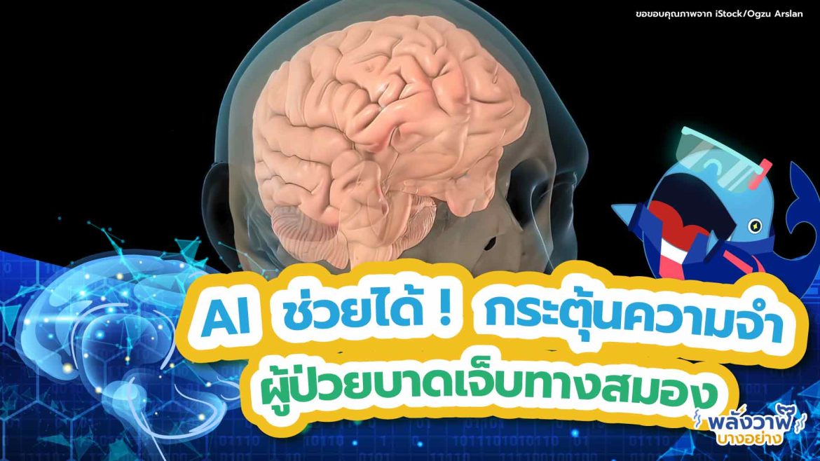 AI ช่วยได้ ! กระตุ้นความจำผู้ป่วยบาดเจ็บทางสมอง