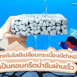 เทคโนโลยีเปลี่ยนกระเบื้องมีตำหนิ เป็นคอนกรีตน้ำซึมผ่านเร็ว, Whale Energy Station