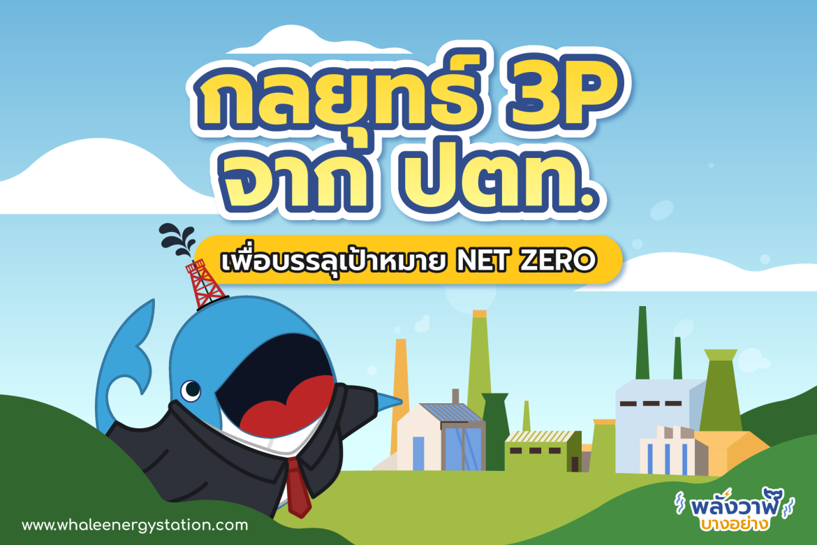 ปรับ – เปลี่ยน – ปลูก กลยุทธ์ 3P จาก ปตท. เพื่อบรรลุเป้าหมาย NET ZERO
