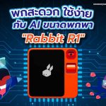 พกสะดวก ใช้ง่าย กับ AI ขนาดพกพา &#8220;Rabbit R1&#8221;, Whale Energy Station