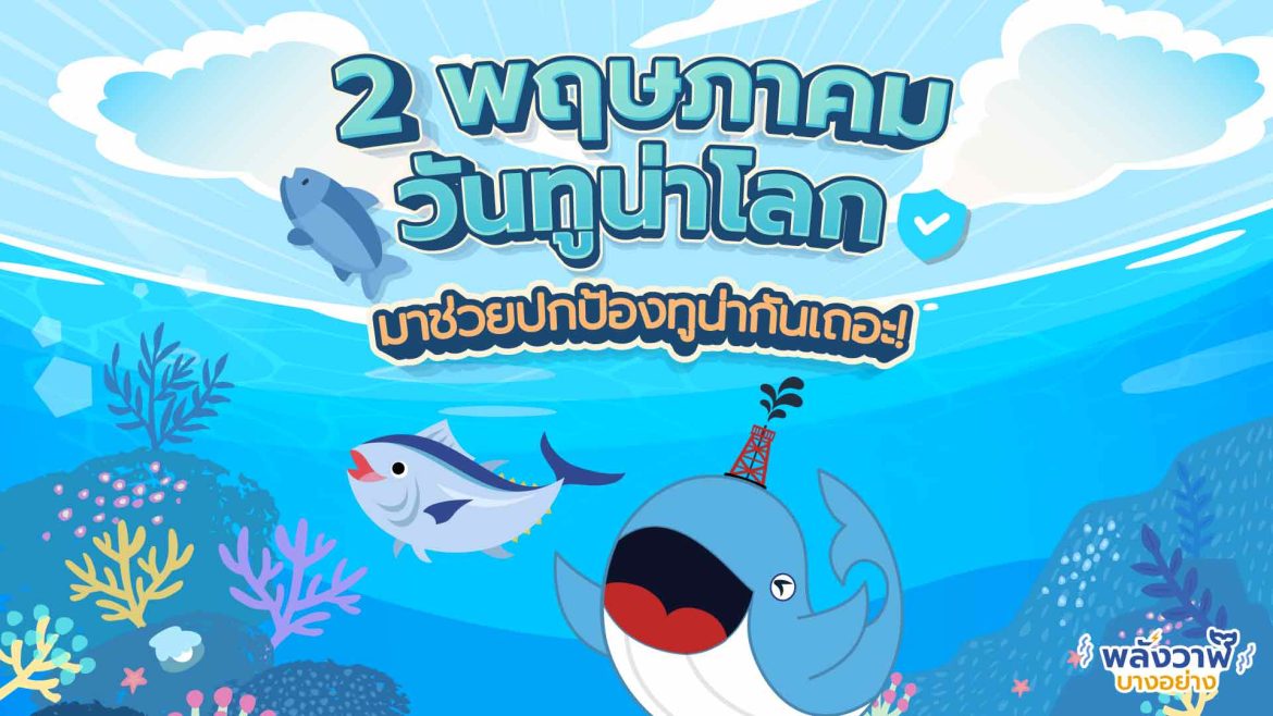 2 พฤษภาคม วันทูน่าโลก มาช่วยปกป้องทูน่ากันเถอะ!