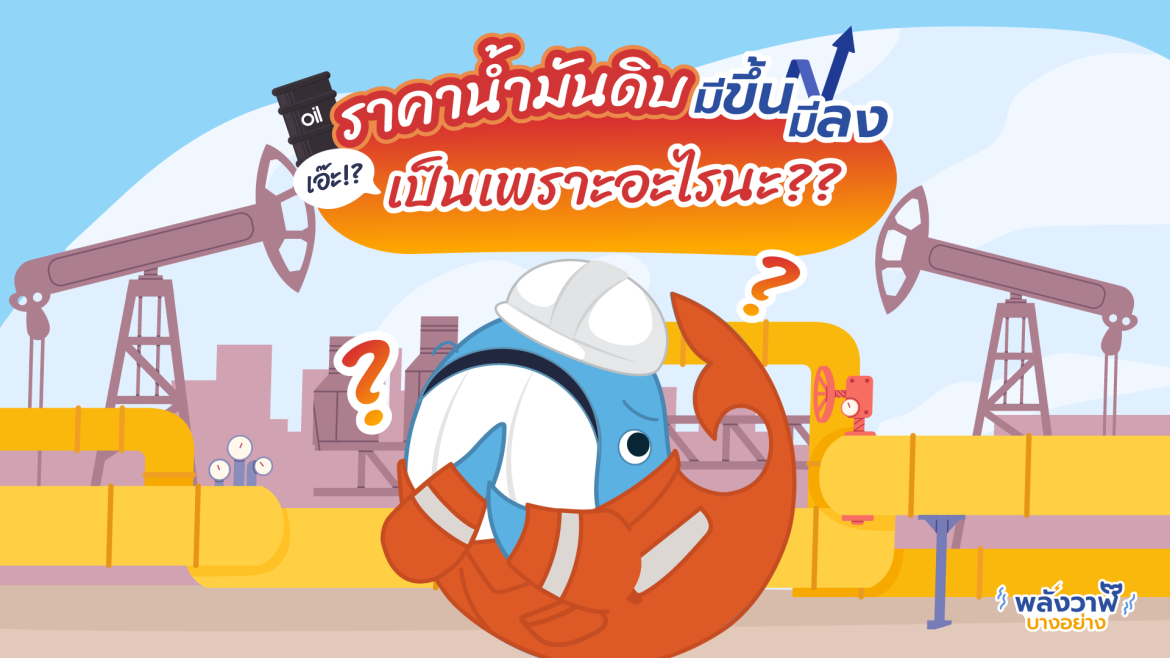ราคาน้ำมันดิบมีขึ้นมีลง เอ๊ะเป็นเพราะอะไรนะ??