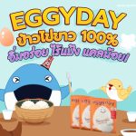 eggyday ข้าวไข่ขาว 100% อิ่มอร่อย ไร้แป้ง แคลน้อย!, Whale Energy Station