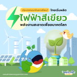 ประเทศแรกในอาเซียน! ไทยเริ่มผลิต “ไฟฟ้าสีเขียว” พลังงานสะอาดเพื่ออนาคตโลก, Whale Energy Station
