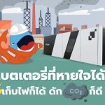 แบตเตอรี่ที่หายใจได้! เก็บไฟก็ได้ ดัก CO₂ ก็ดี, Whale Energy Station