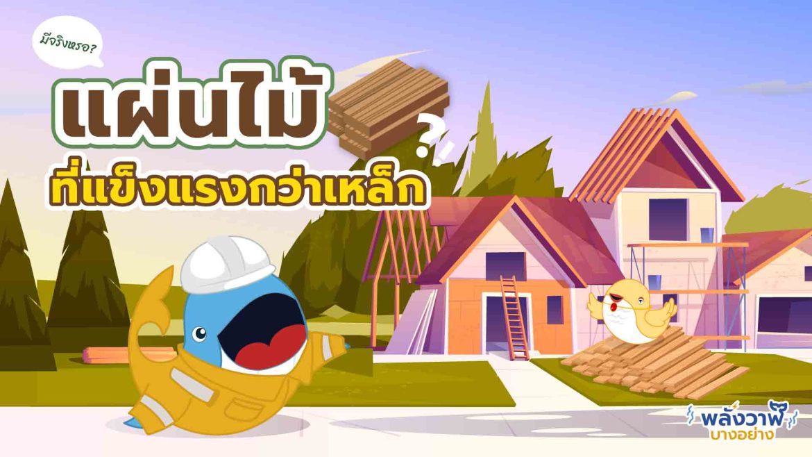 มีด้วยหรอ? ไม้ที่แข็งแรงกว่าเหล็ก!