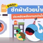 รู้หรือไม่? ซักผ้าด้วยน้ำเย็น ประหยัดพลังงานกว่าน้ำร้อน!, Whale Energy Station
